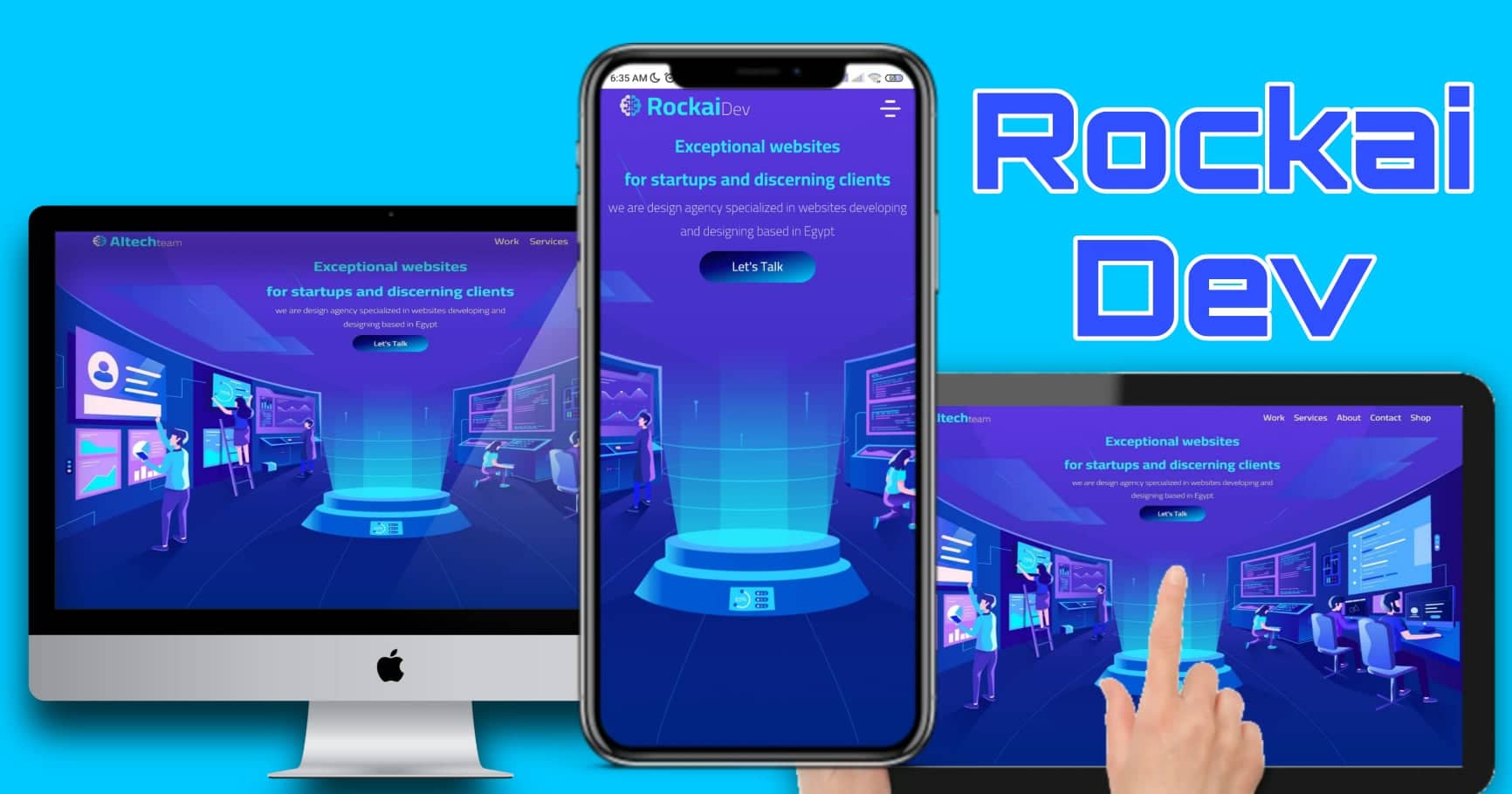 Rockai Dev Website